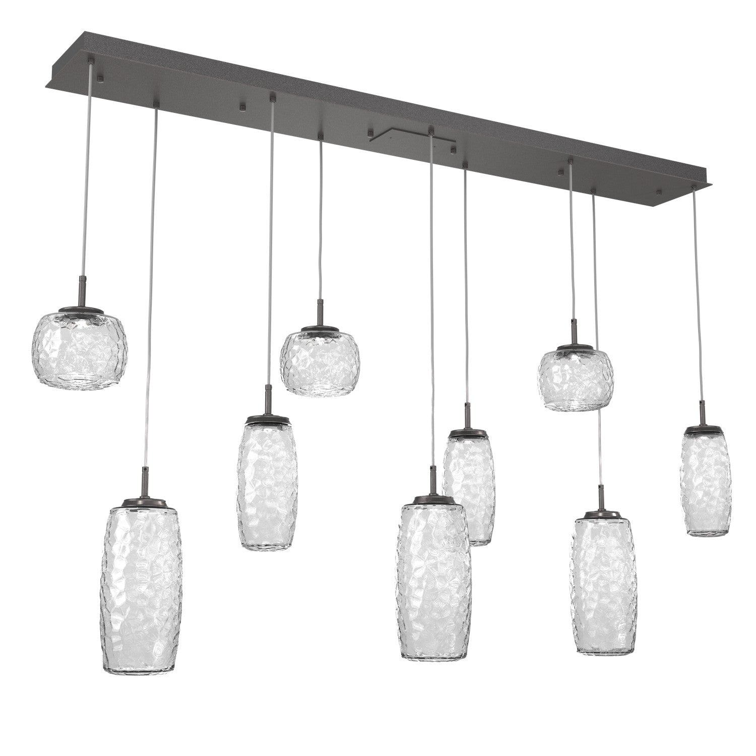 Hammerton Studio - PLB0091-09-GP-C-C01-L3 - LED Linear Pendant - Vessel - Graphite