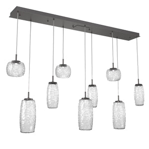 Hammerton Studio - PLB0091-09-GP-C-C01-L3 - LED Linear Pendant - Vessel - Graphite
