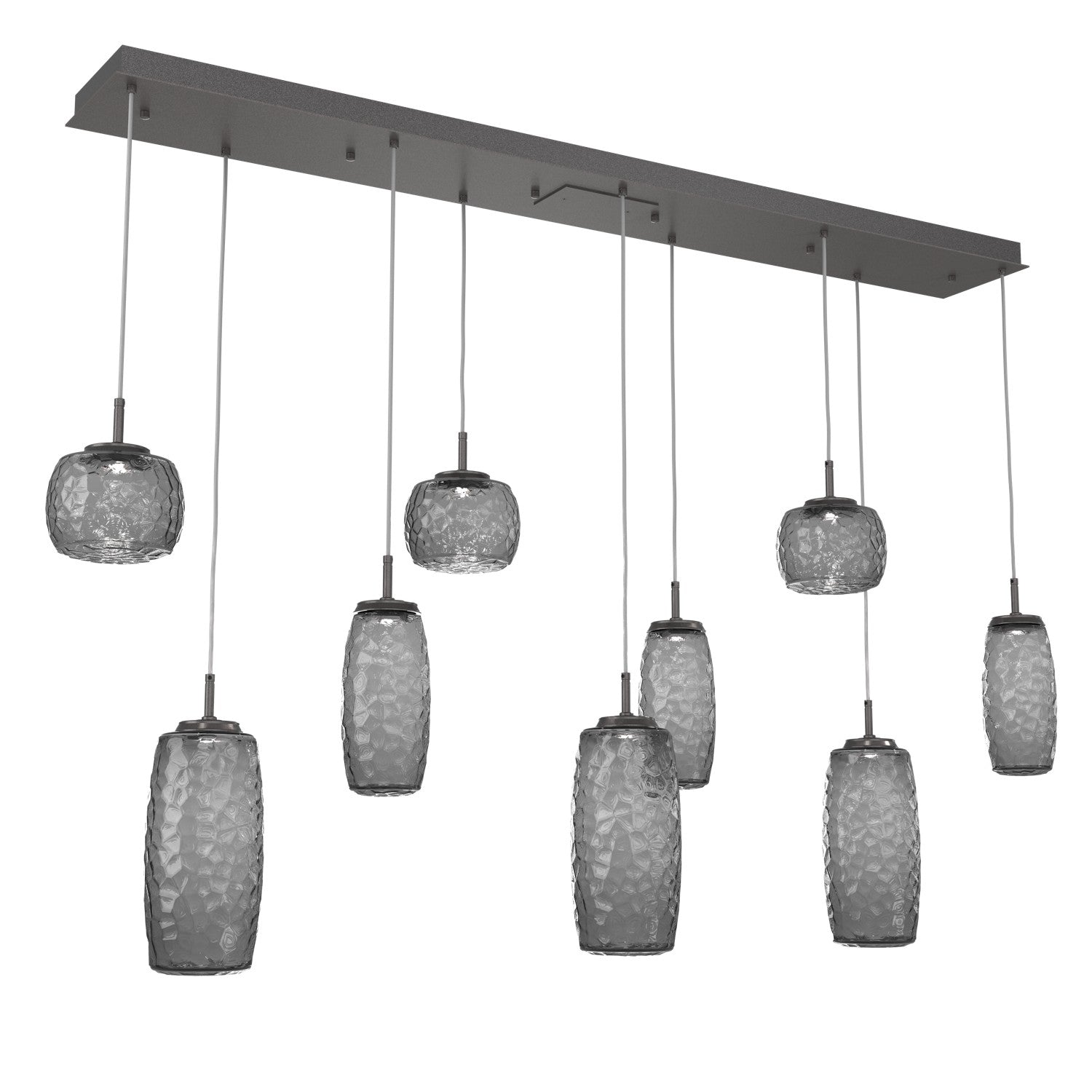Hammerton Studio - PLB0091-09-GP-S-C01-L1 - LED Linear Pendant - Vessel - Graphite