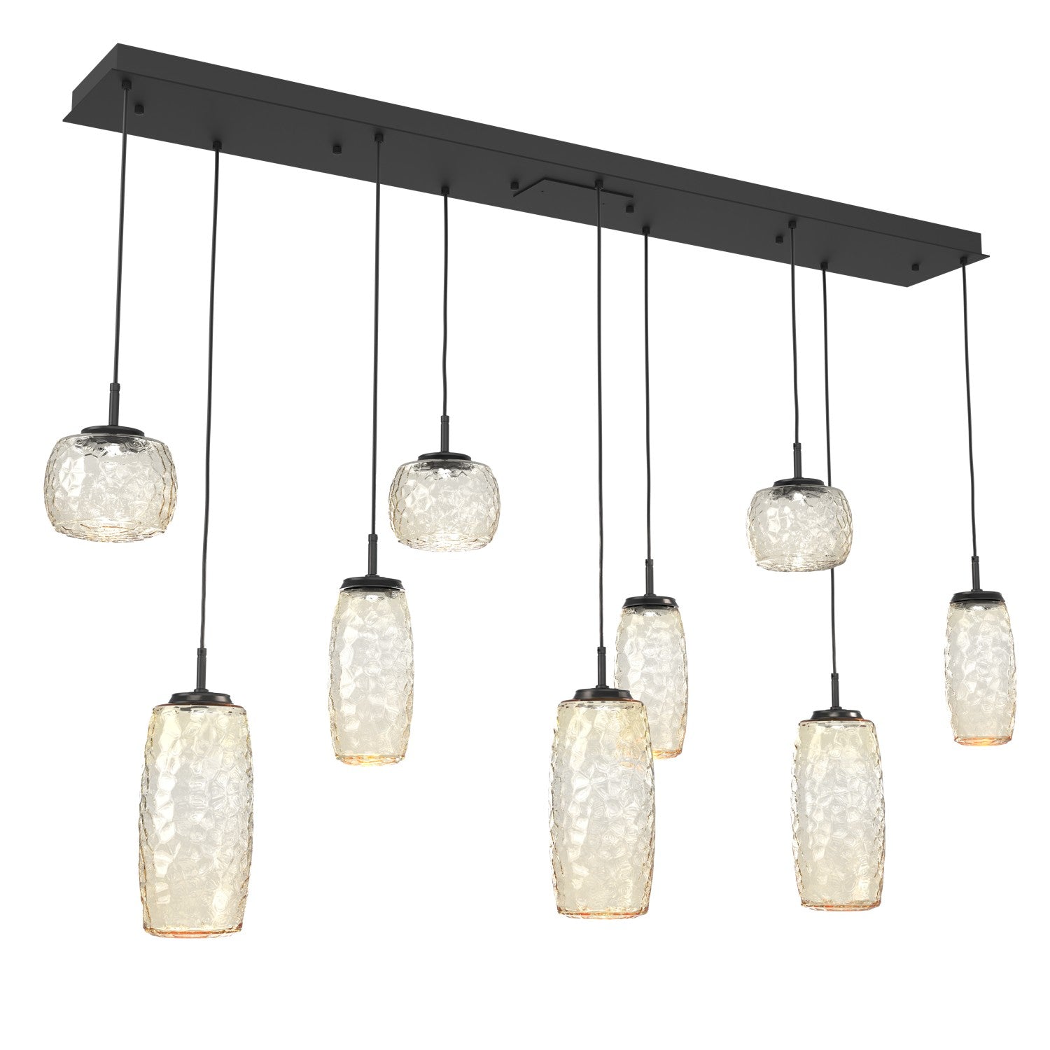 Hammerton Studio - PLB0091-09-MB-A-C01-L3 - LED Linear Pendant - Vessel - Matte Black