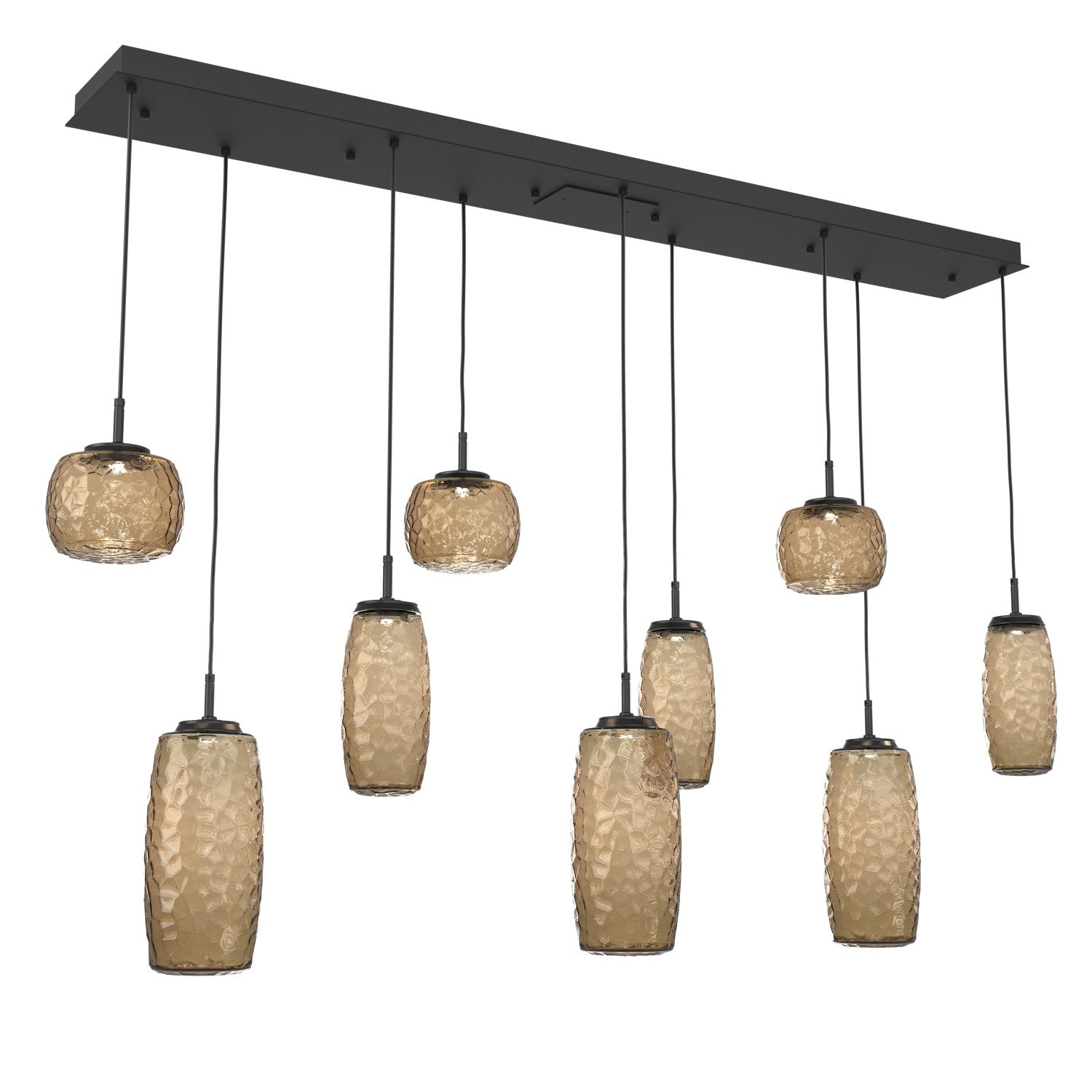Hammerton Studio - PLB0091-09-MB-B-C01-L3 - LED Linear Pendant - Vessel - Matte Black