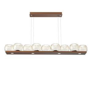 Hammerton Studio - PLB0091-0C-BB-A-CA1-L1 - LED Linear Pendant - Vessel - Burnished Bronze