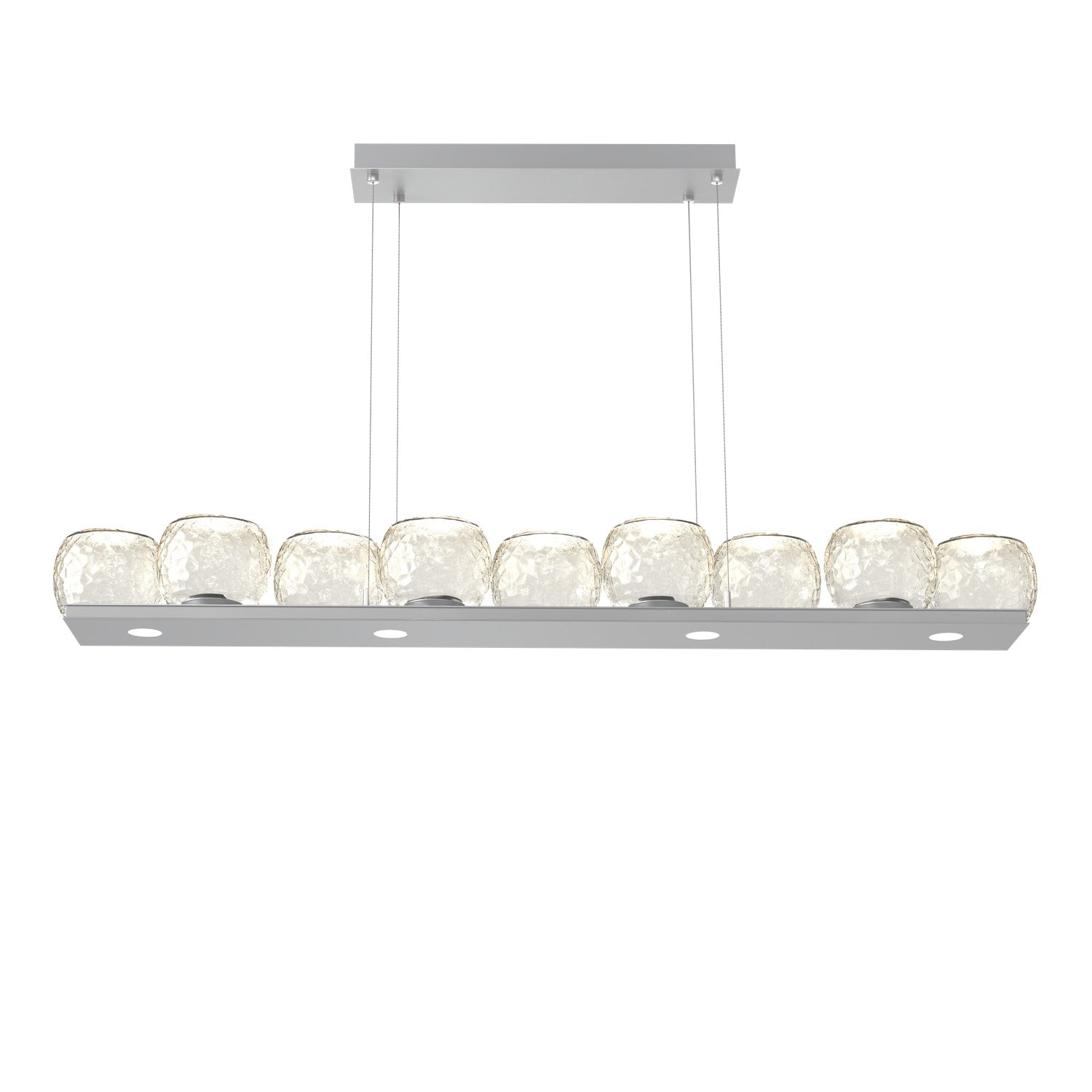 Hammerton Studio - PLB0091-0C-CS-A-CA1-L1 - LED Linear Pendant - Vessel - Classic Silver