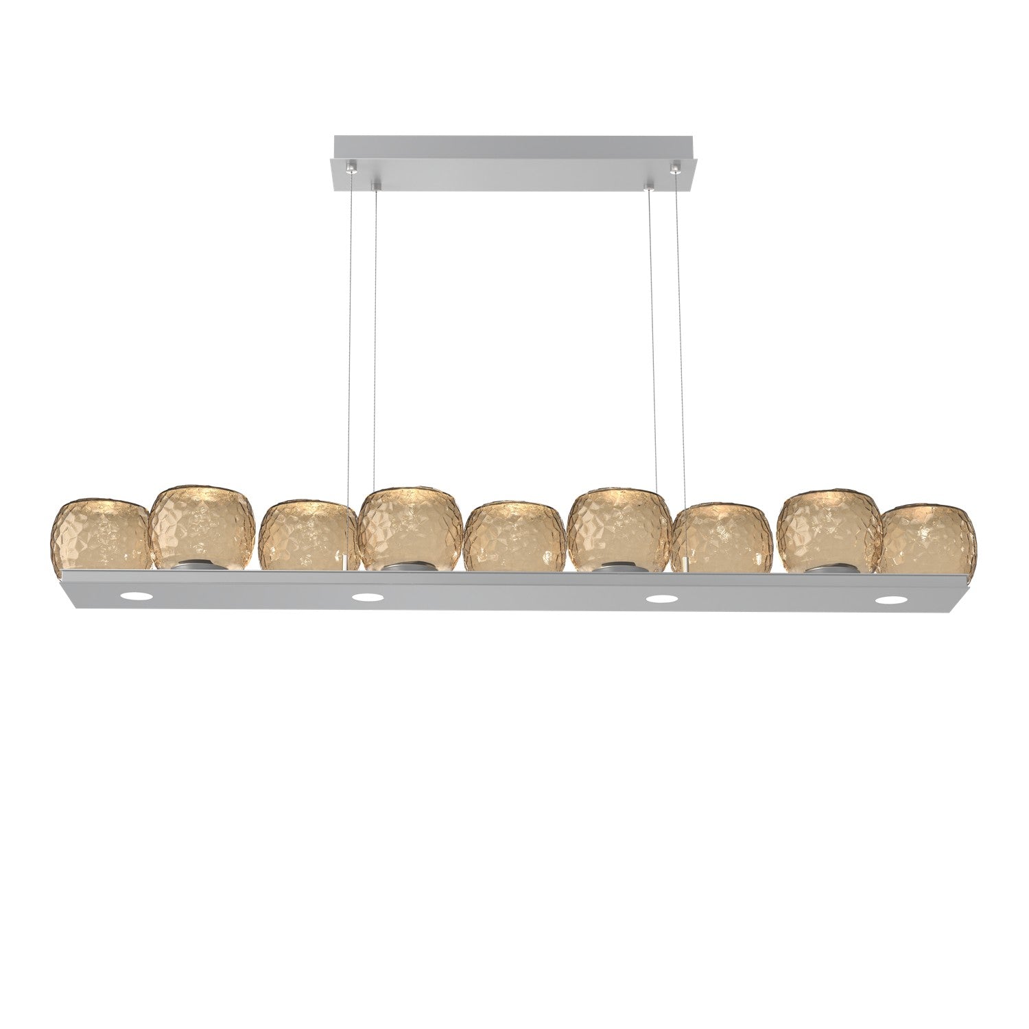 Hammerton Studio - PLB0091-0C-CS-B-CA1-L3 - LED Linear Pendant - Vessel - Classic Silver