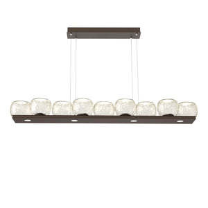 Hammerton Studio - PLB0091-0C-FB-A-CA1-L3 - LED Linear Pendant - Vessel - Flat Bronze