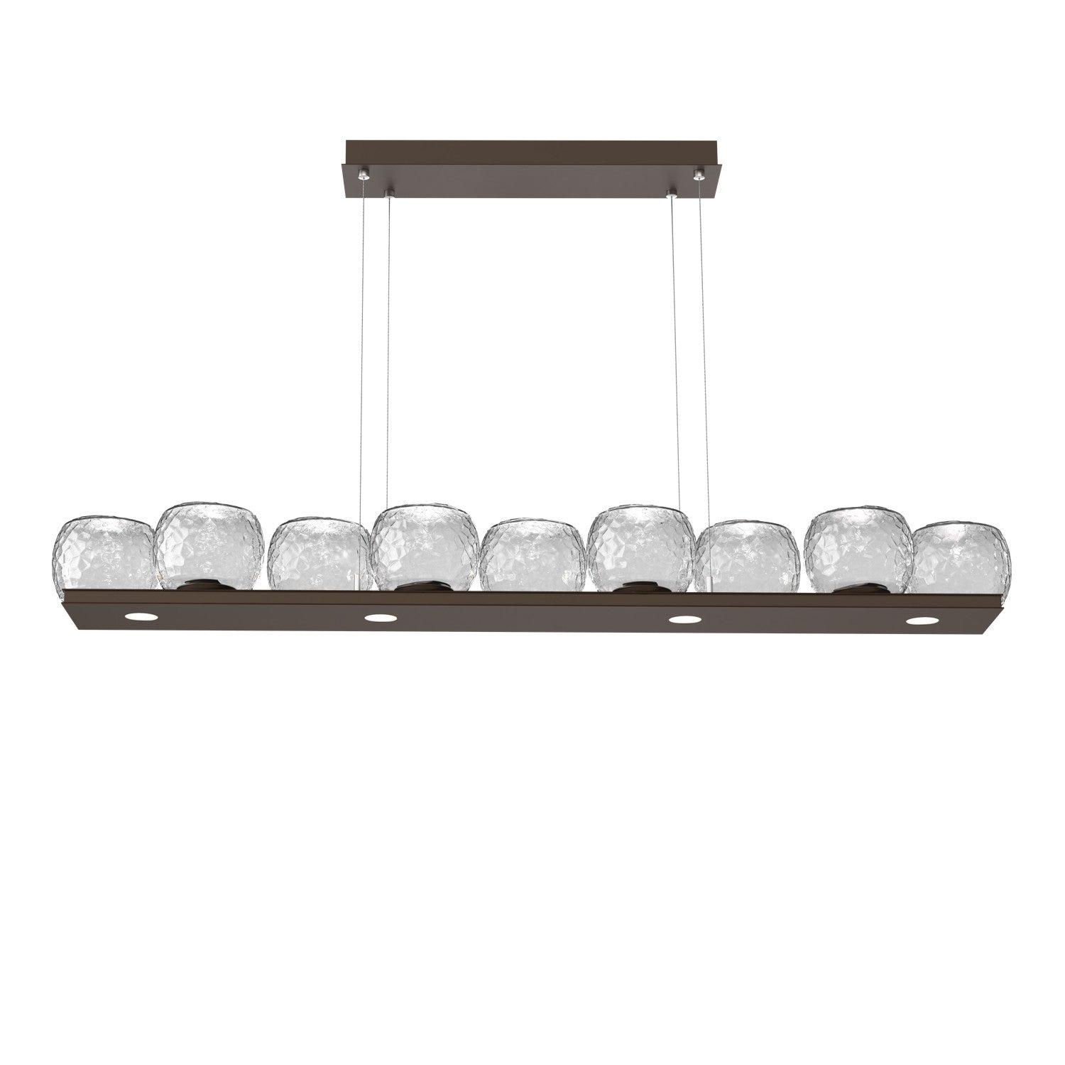 Hammerton Studio - PLB0091-0C-FB-C-CA1-L3 - LED Linear Pendant - Vessel - Flat Bronze