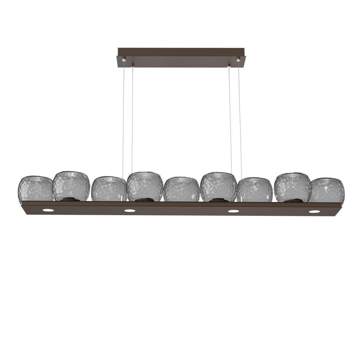 Hammerton Studio - PLB0091-0C-FB-S-CA1-L1 - LED Linear Pendant - Vessel - Flat Bronze