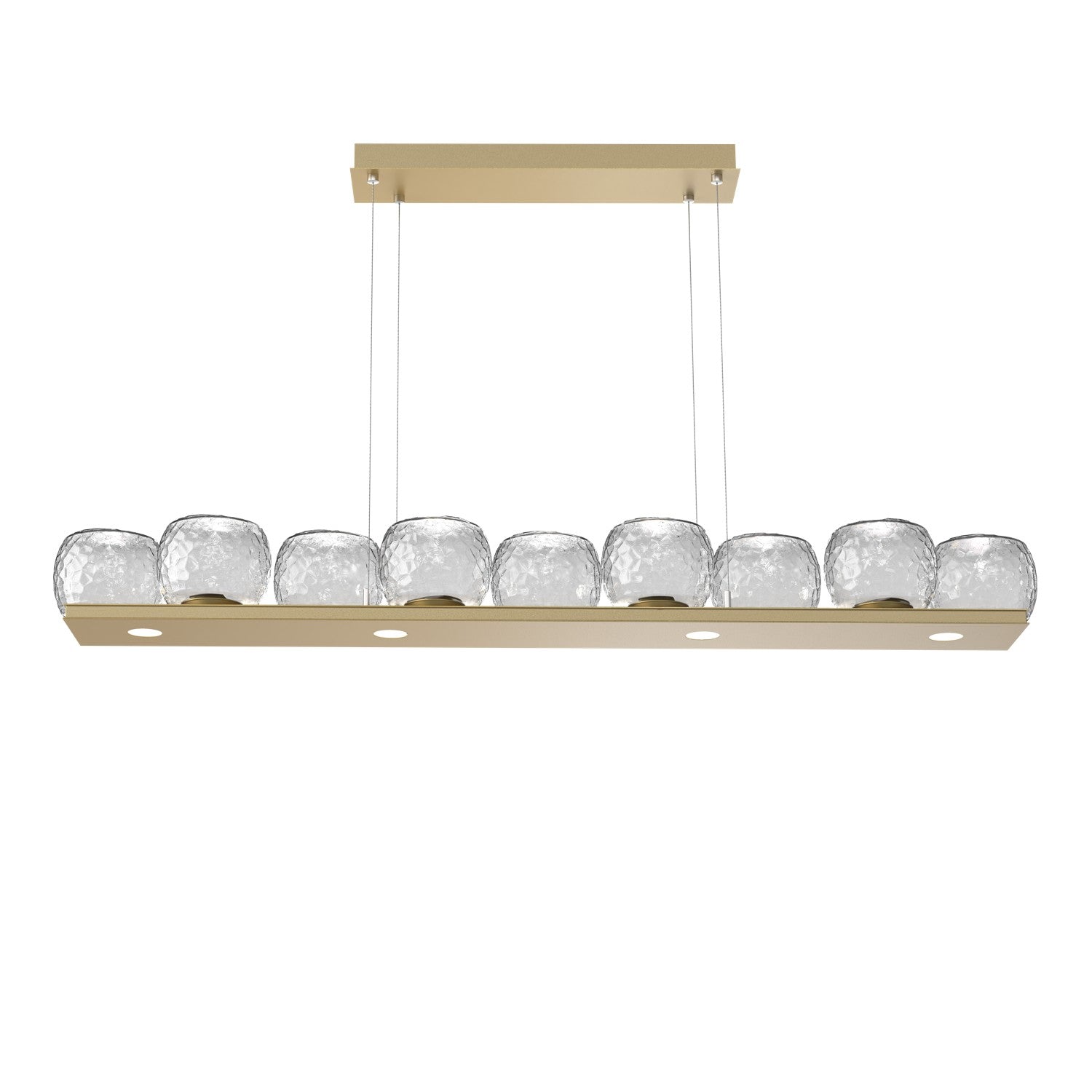 Hammerton Studio - PLB0091-0C-GB-C-CA1-L1 - LED Linear Pendant - Vessel - Gilded Brass