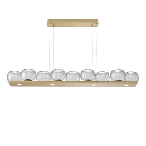 Hammerton Studio - PLB0091-0C-GB-C-CA1-L3 - LED Linear Pendant - Vessel - Gilded Brass