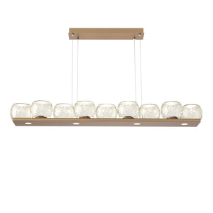 Hammerton Studio - PLB0091-0C-NB-A-CA1-L1 - LED Linear Pendant - Vessel - Novel Brass