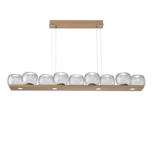 Hammerton Studio - PLB0091-0C-NB-C-CA1-L1 - LED Linear Pendant - Vessel - Novel Brass