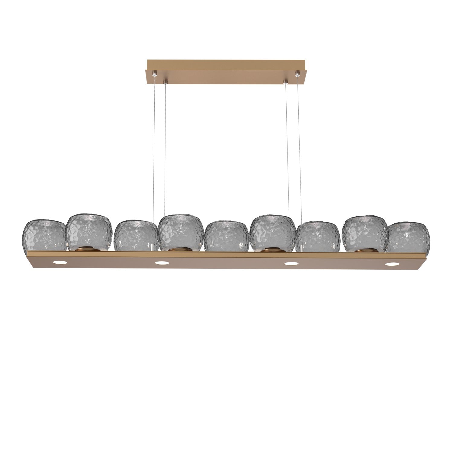 Hammerton Studio - PLB0091-0C-NB-S-CA1-L1 - LED Linear Pendant - Vessel - Novel Brass