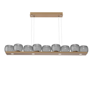 Hammerton Studio - PLB0091-0C-NB-S-CA1-L1 - LED Linear Pendant - Vessel - Novel Brass