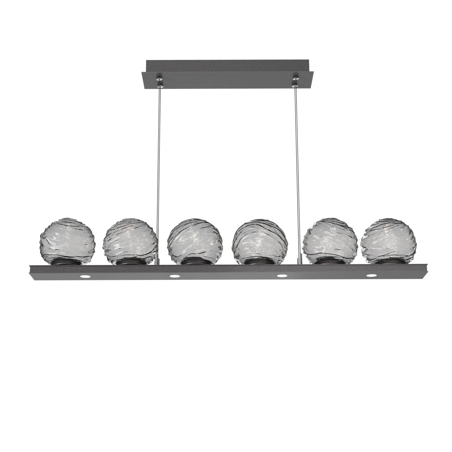 Hammerton Studio - PLB0092-0B-GP-S-CA1-L3 - LED Linear Pendant - Gaia - Graphite