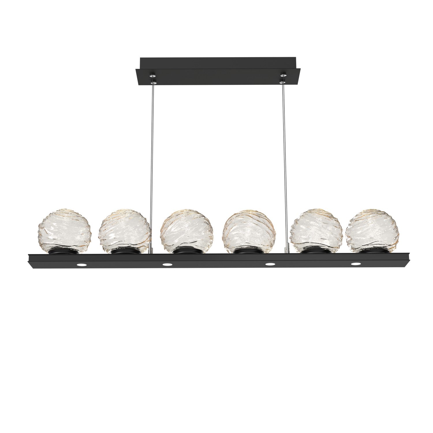 Hammerton Studio - PLB0092-0B-MB-A-CA1-L1 - LED Linear Pendant - Gaia - Matte Black