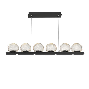 Hammerton Studio - PLB0092-0B-MB-A-CA1-L3 - LED Linear Pendant - Gaia - Matte Black