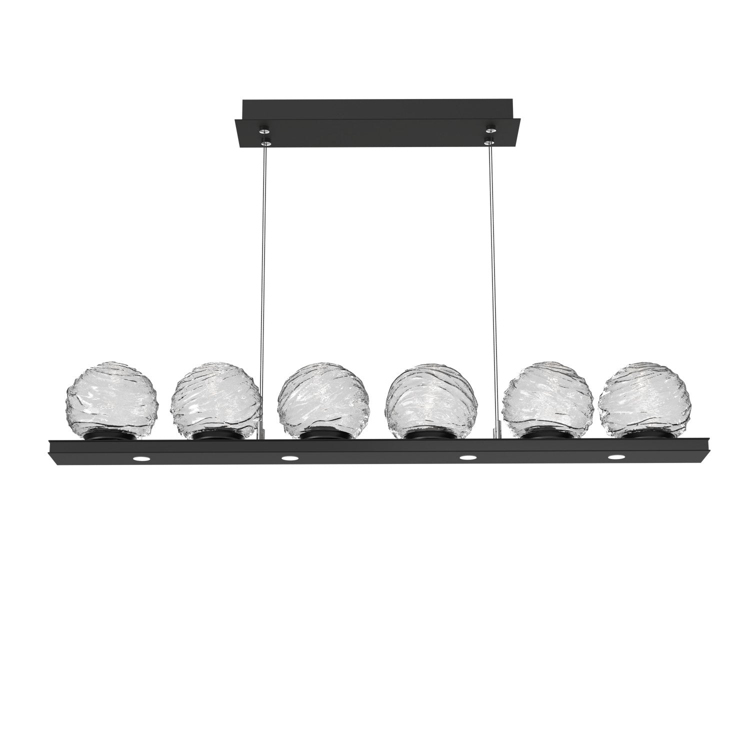 Hammerton Studio - PLB0092-0B-MB-C-CA1-L1 - LED Linear Pendant - Gaia - Matte Black