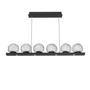 Hammerton Studio - PLB0092-0B-MB-C-CA1-L1 - LED Linear Pendant - Gaia - Matte Black