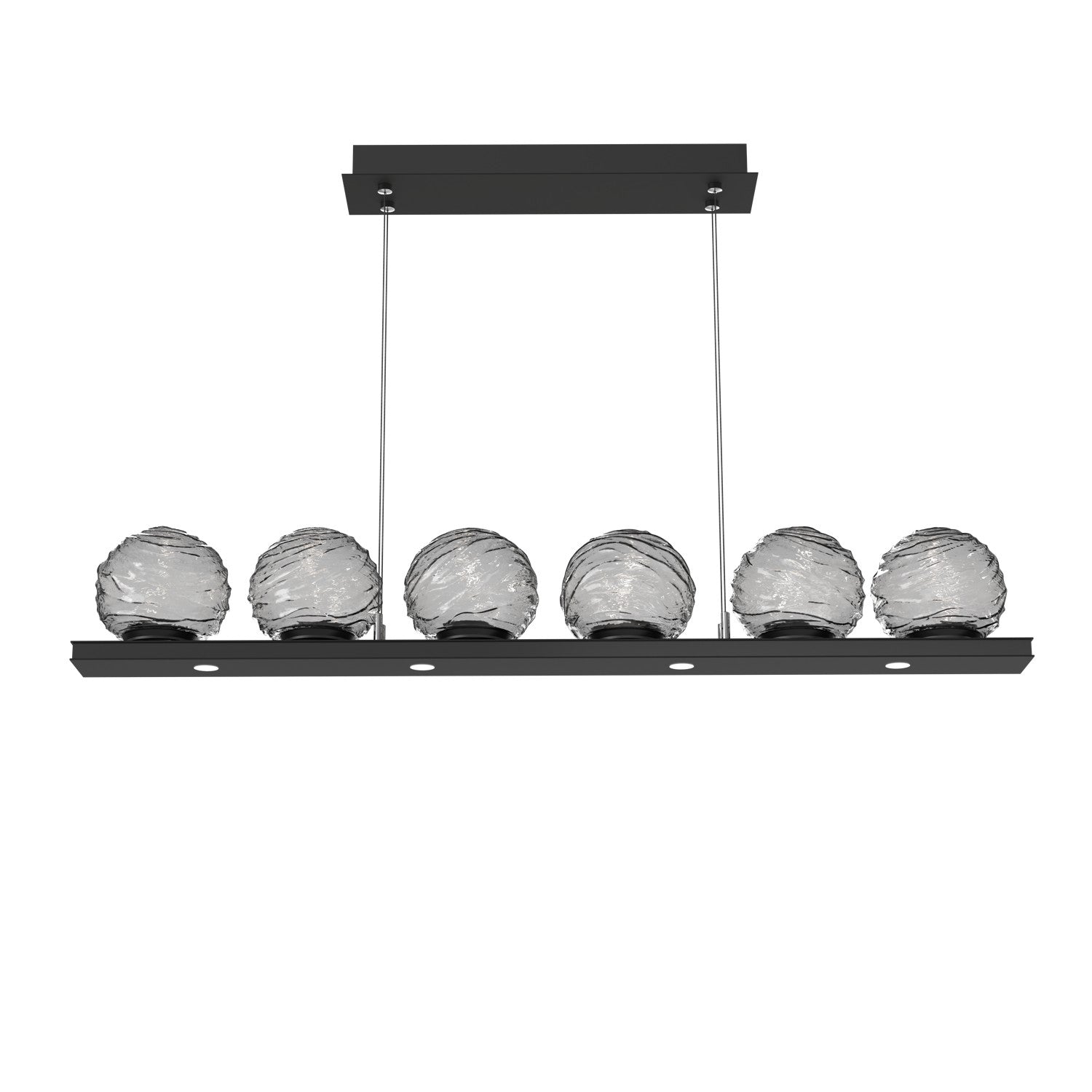 Hammerton Studio - PLB0092-0B-MB-S-CA1-L3 - LED Linear Pendant - Gaia - Matte Black
