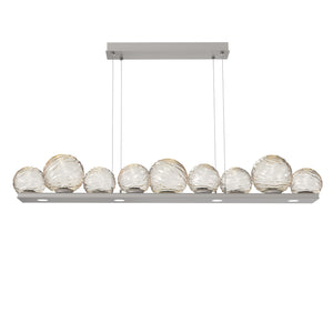 Hammerton Studio - PLB0092-0C-BS-A-CA1-L3 - LED Linear Pendant - Gaia - Beige Silver