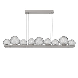 Hammerton Studio - PLB0092-0C-BS-C-CA1-L1 - LED Linear Pendant - Gaia - Beige Silver