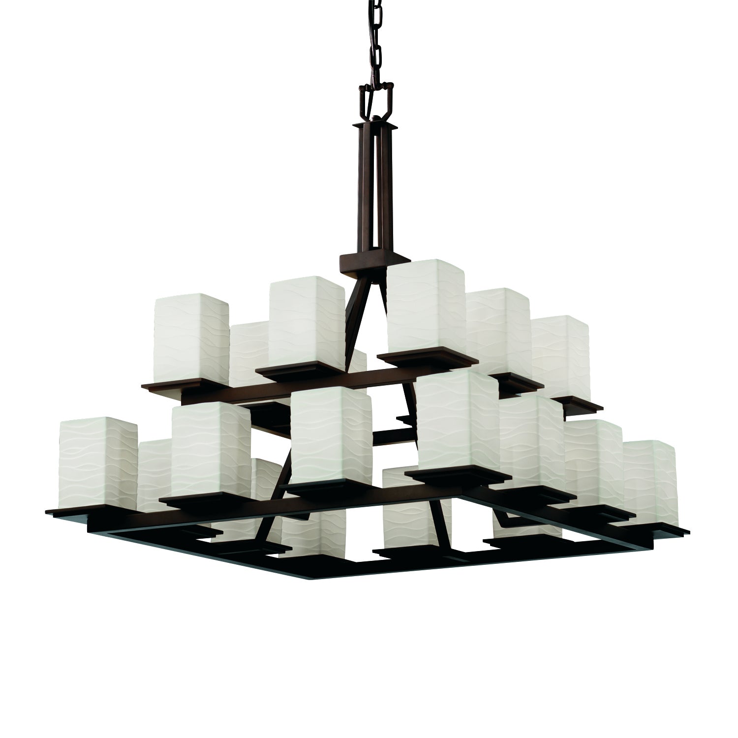 Hammerton Studio - PLB0092-0C-GP-C-CA1-L1 - LED Linear Pendant - Gaia - Graphite