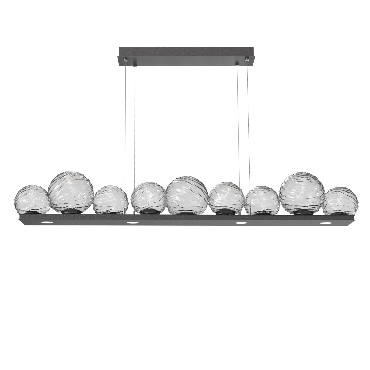 Hammerton Studio - PLB0092-0C-GP-C-CA1-L3 - LED Linear Pendant - Gaia - Graphite
