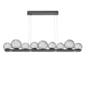 Hammerton Studio - PLB0092-0C-GP-C-CA1-L3 - LED Linear Pendant - Gaia - Graphite