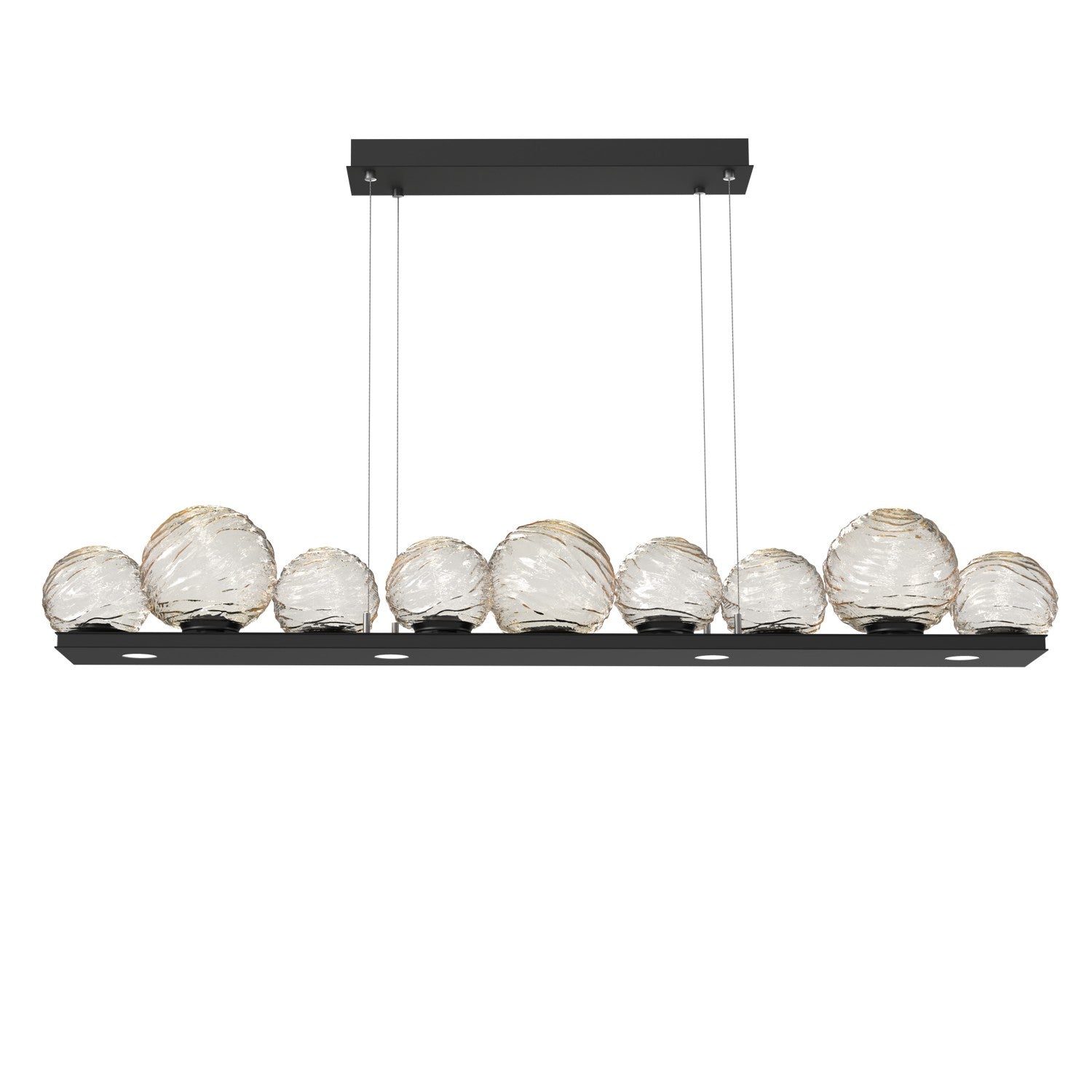 Hammerton Studio - PLB0092-0C-MB-A-CA1-L3 - LED Linear Pendant - Gaia - Matte Black