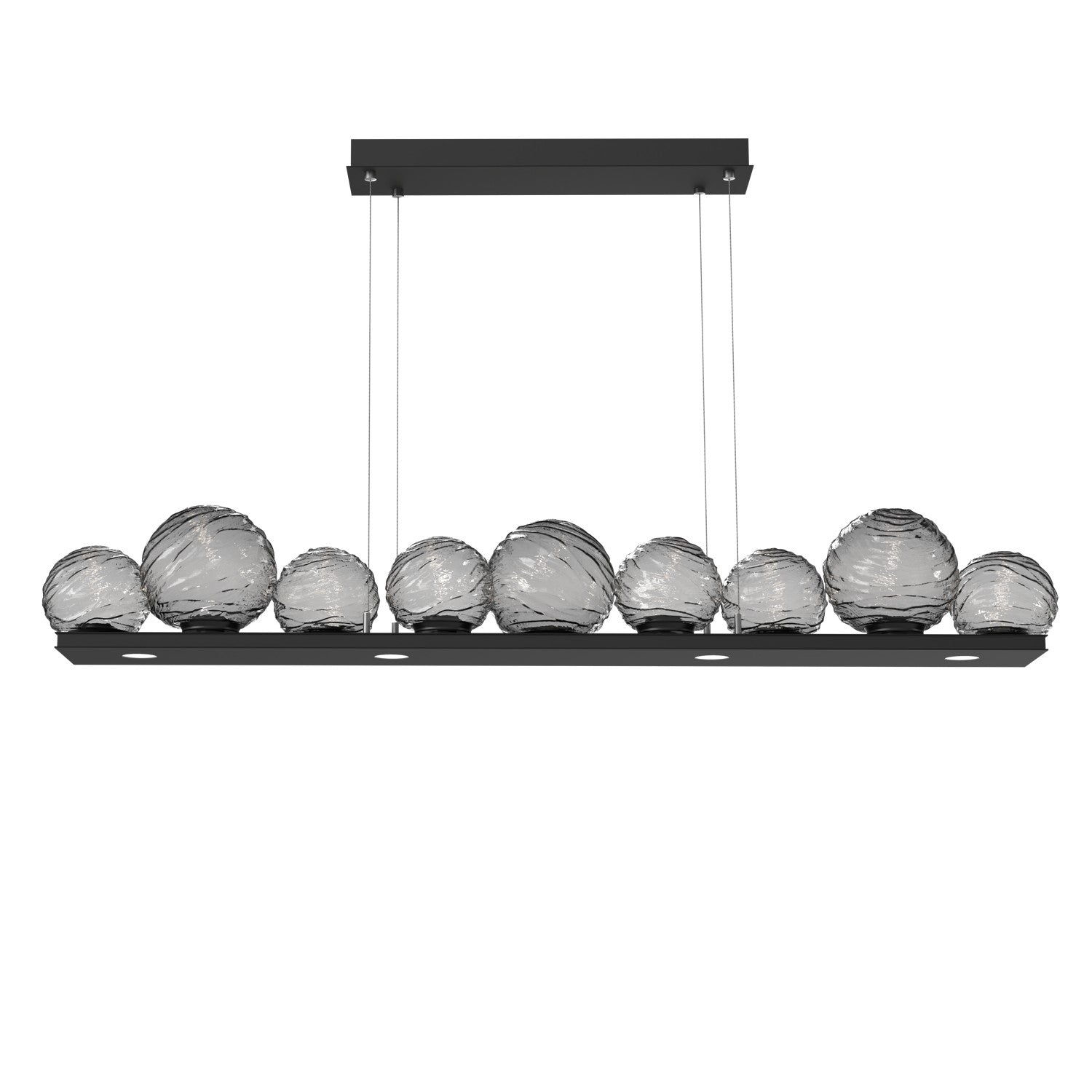 Hammerton Studio - PLB0092-0C-MB-S-CA1-L1 - LED Linear Pendant - Gaia - Matte Black
