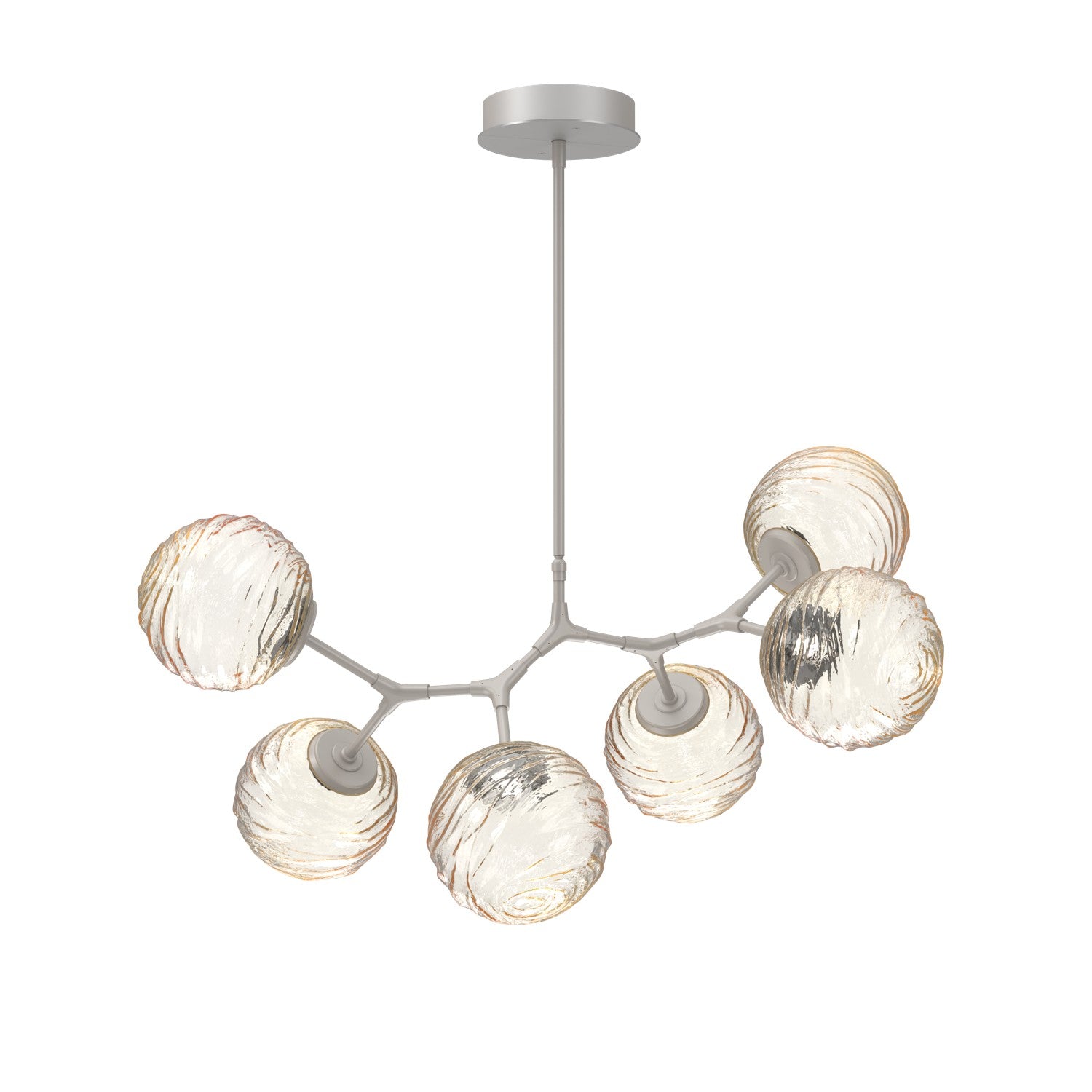 Hammerton Studio - PLB0092-BA-BS-A-001-L3 - LED Pendant - Gaia - Beige Silver