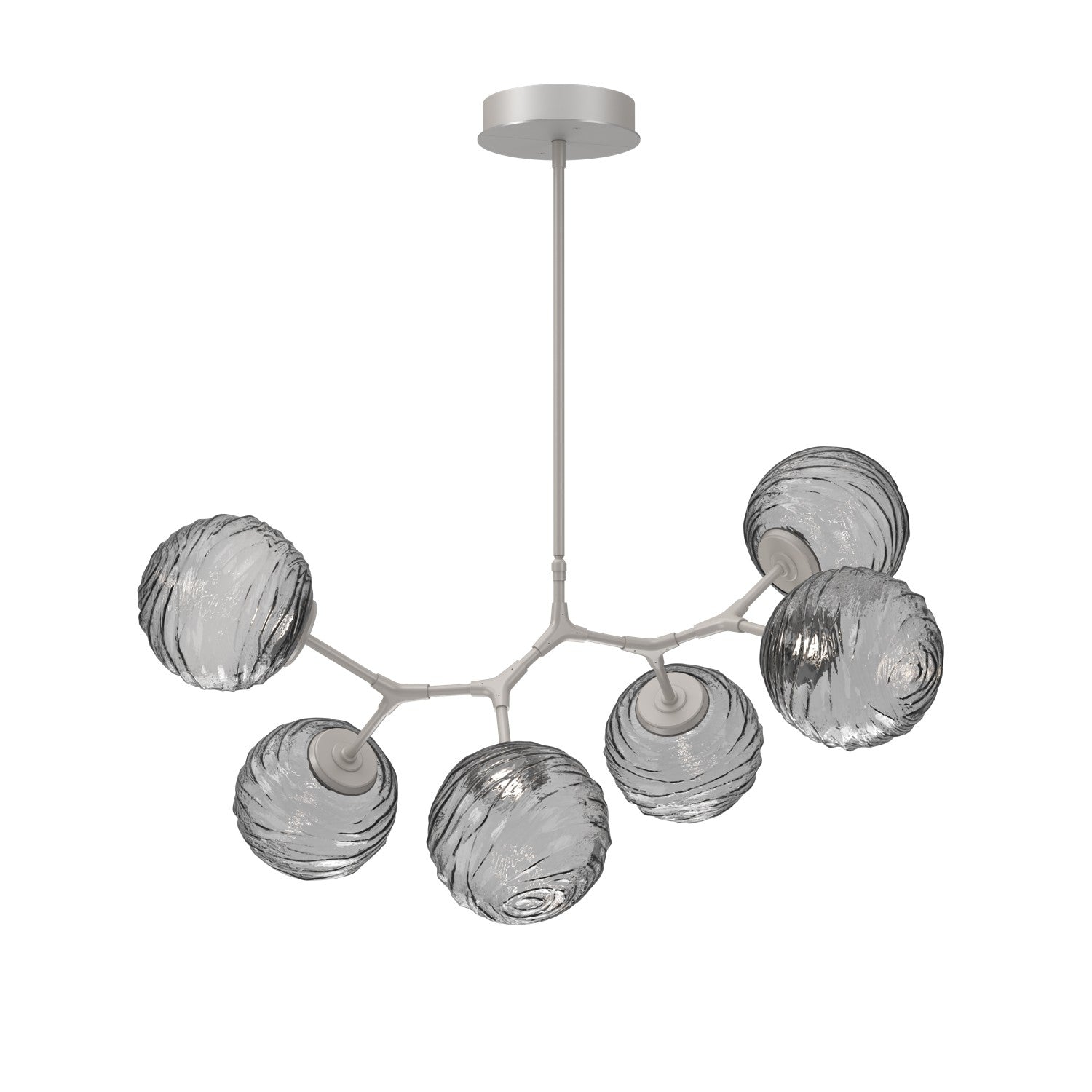 Hammerton Studio - PLB0092-BA-BS-S-001-L3 - LED Pendant - Gaia - Beige Silver