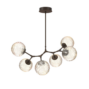 Hammerton Studio - PLB0092-BA-FB-A-001-L1 - LED Pendant - Gaia - Flat Bronze