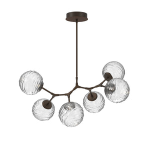 Hammerton Studio - PLB0092-BA-FB-C-001-L1 - LED Pendant - Gaia - Flat Bronze