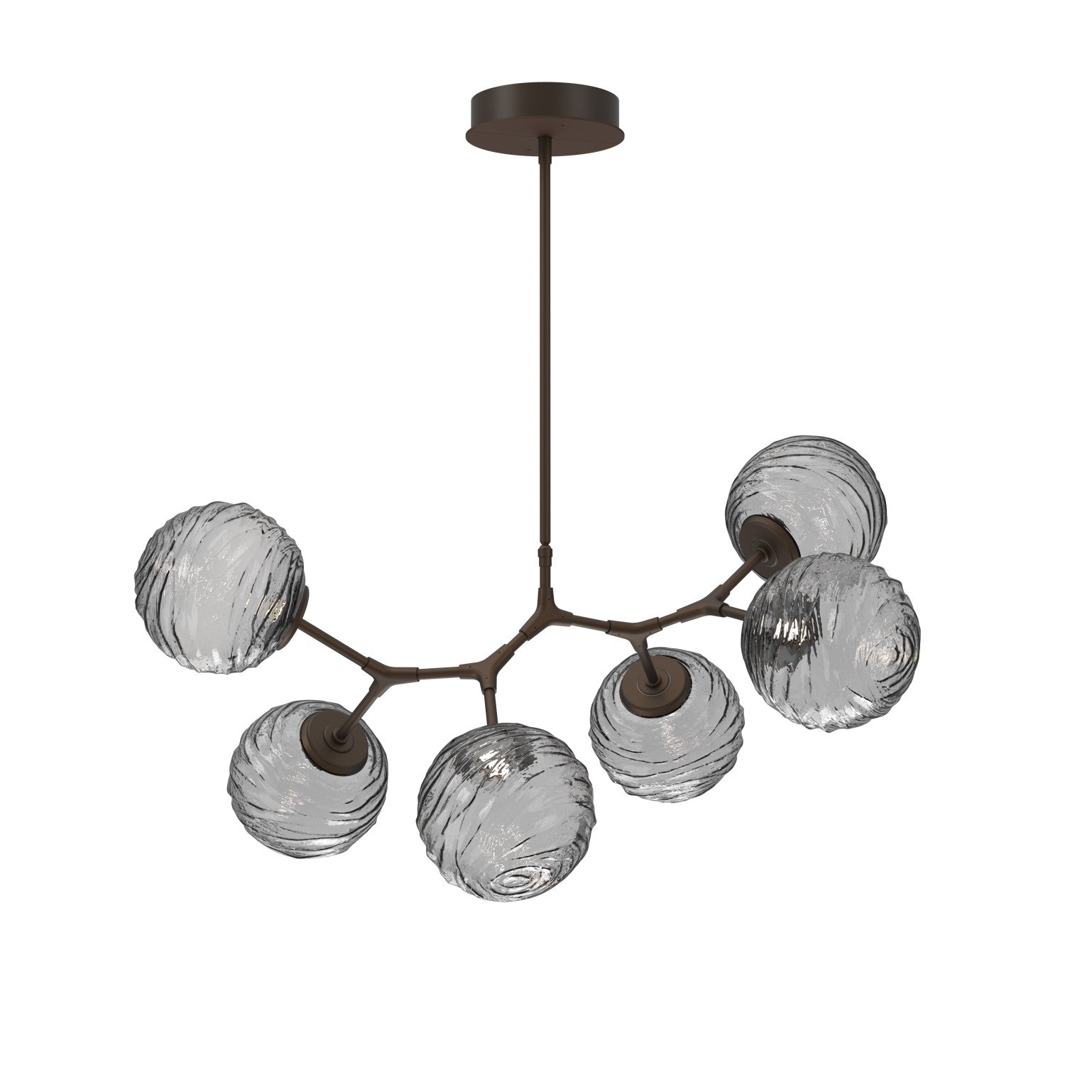 Hammerton Studio - PLB0092-BA-FB-S-001-L1 - LED Pendant - Gaia - Flat Bronze