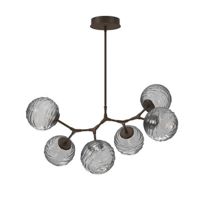 Hammerton Studio - PLB0092-BA-FB-S-001-L1 - LED Pendant - Gaia - Flat Bronze