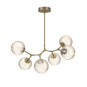 Hammerton Studio - PLB0092-BA-GB-A-001-L3 - LED Pendant - Gaia - Gilded Brass