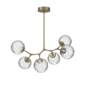 Hammerton Studio - PLB0092-BA-GB-C-001-L3 - LED Pendant - Gaia - Gilded Brass