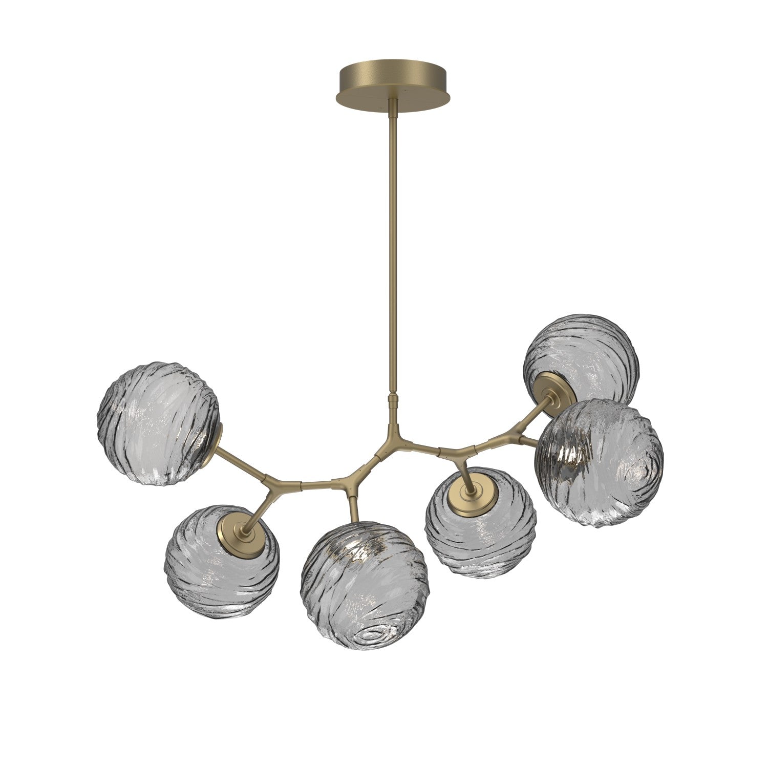Hammerton Studio - PLB0092-BA-GB-S-001-L1 - LED Pendant - Gaia - Gilded Brass