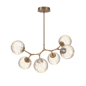 Hammerton Studio - PLB0092-BA-NB-A-001-L3 - LED Pendant - Gaia - Novel Brass