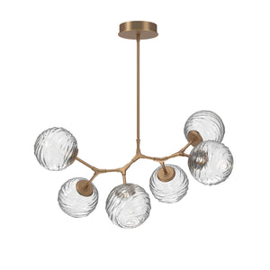 Hammerton Studio - PLB0092-BA-NB-C-001-L1 - LED Pendant - Gaia - Novel Brass
