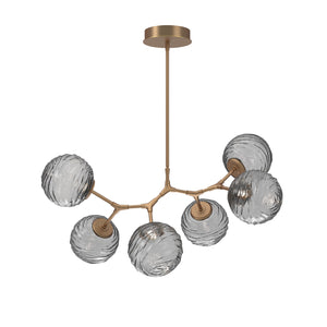 Hammerton Studio - PLB0092-BA-NB-S-001-L1 - LED Pendant - Gaia - Novel Brass