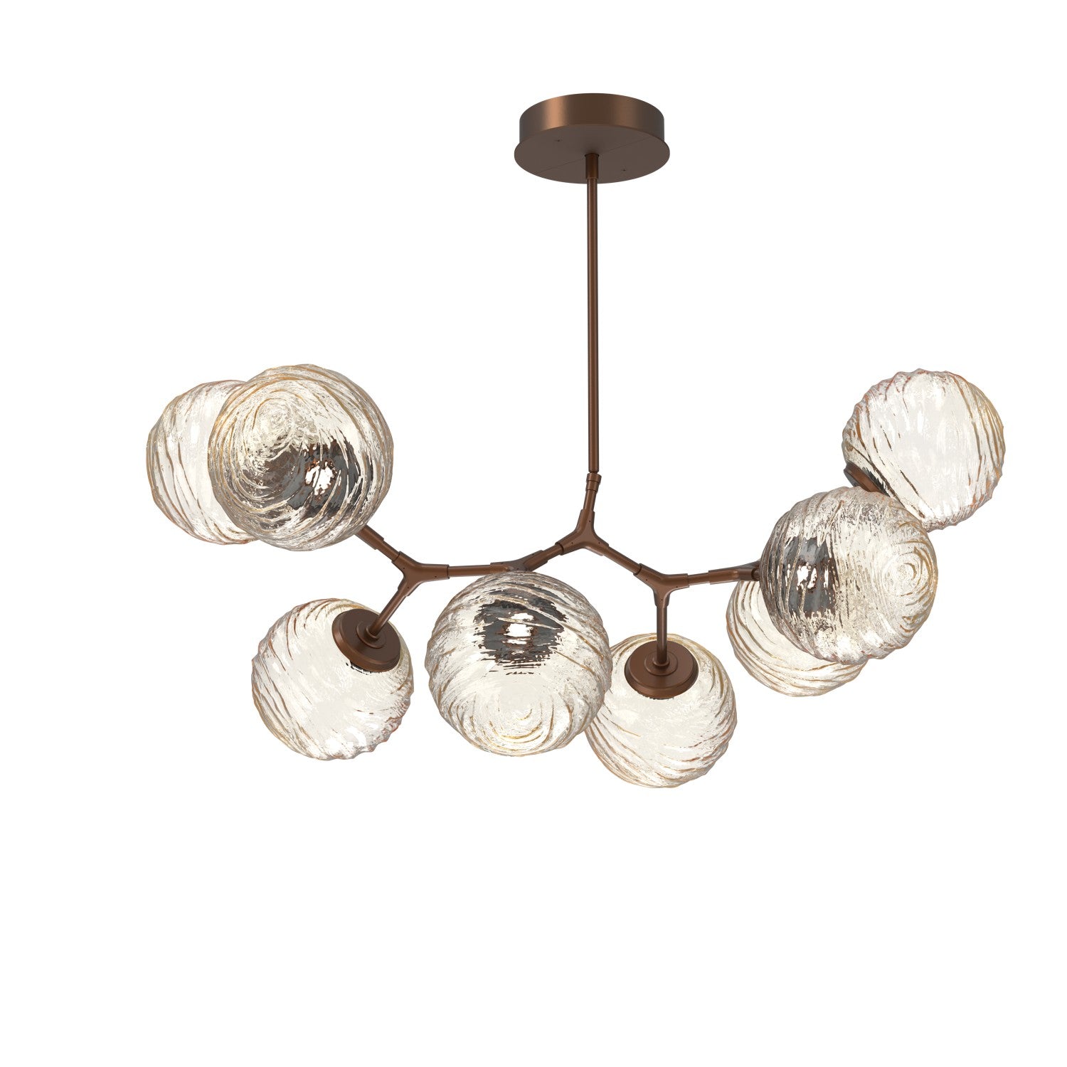 Hammerton Studio - PLB0092-BB-BB-A-001-L3 - LED Pendant - Gaia - Burnished Bronze