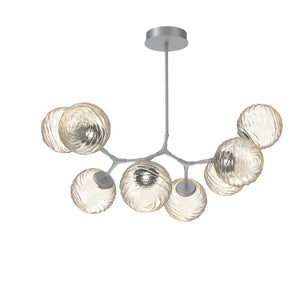Hammerton Studio - PLB0092-BB-CS-A-001-L3 - LED Pendant - Gaia - Classic Silver