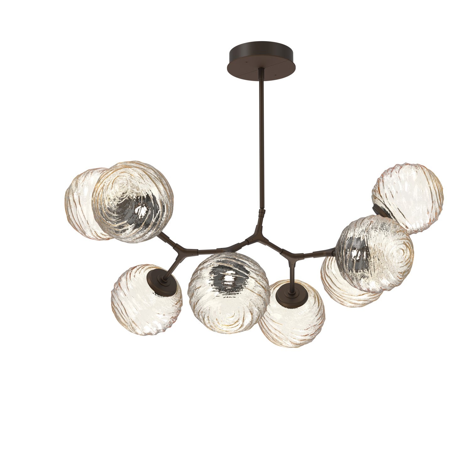 Hammerton Studio - PLB0092-BB-FB-A-001-L1 - LED Pendant - Gaia - Flat Bronze