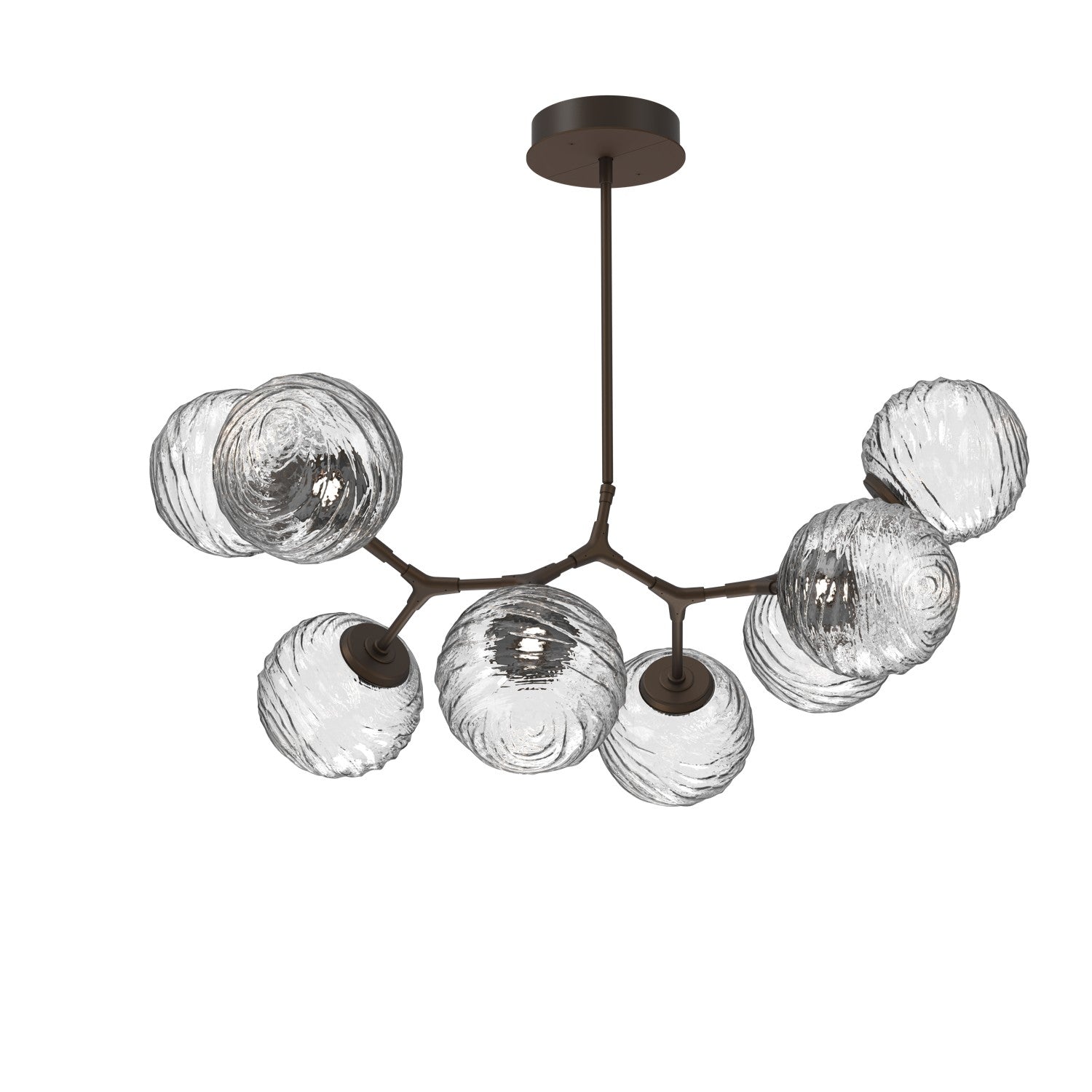 Hammerton Studio - PLB0092-BB-FB-C-001-L1 - LED Pendant - Gaia - Flat Bronze