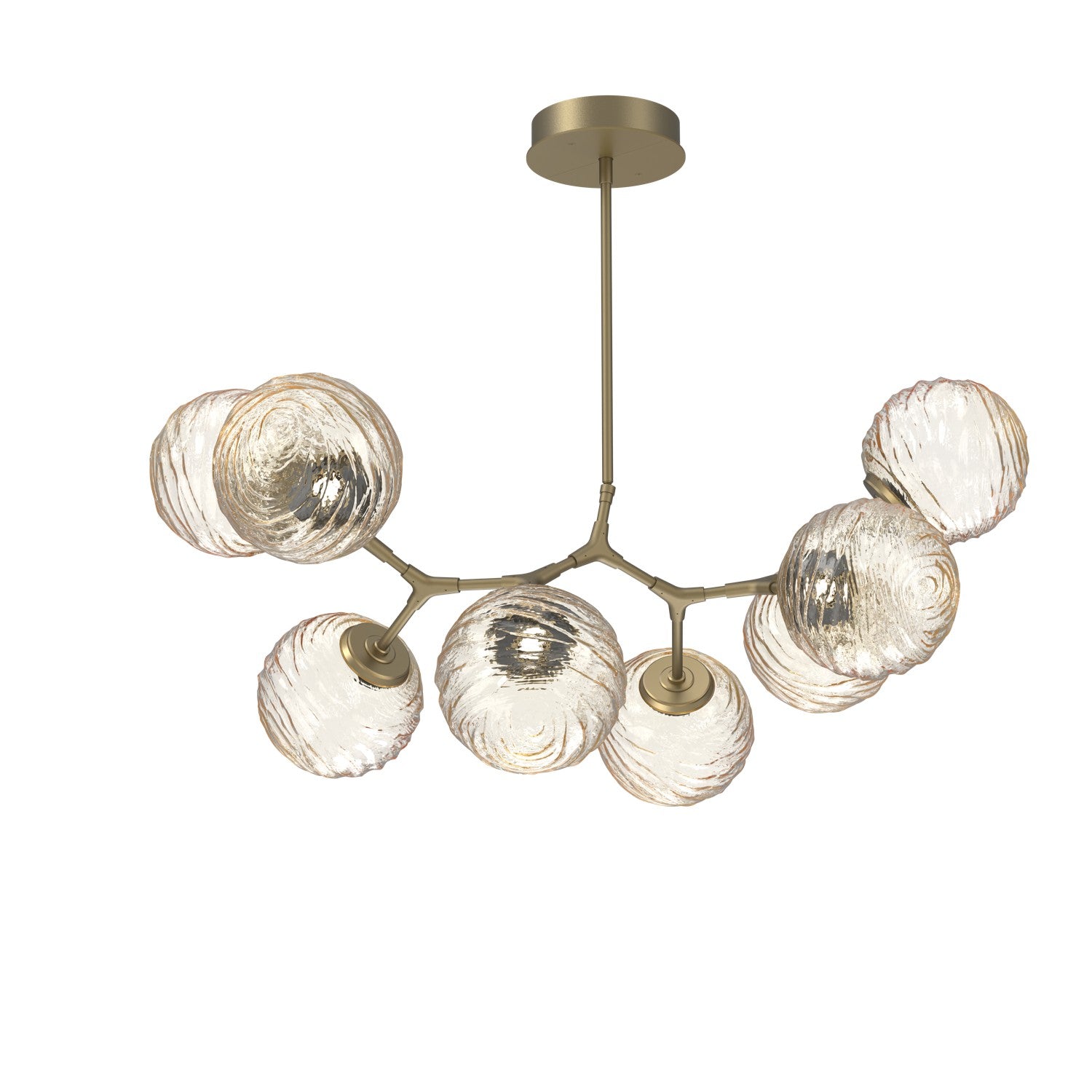 Hammerton Studio - PLB0092-BB-GB-A-001-L1 - LED Pendant - Gaia - Gilded Brass