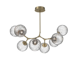 Hammerton Studio - PLB0092-BB-GB-C-001-L1 - LED Pendant - Gaia - Gilded Brass