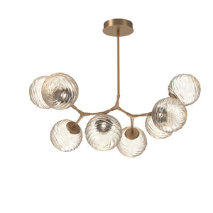 Hammerton Studio - PLB0092-BB-NB-A-001-L1 - LED Pendant - Gaia - Novel Brass
