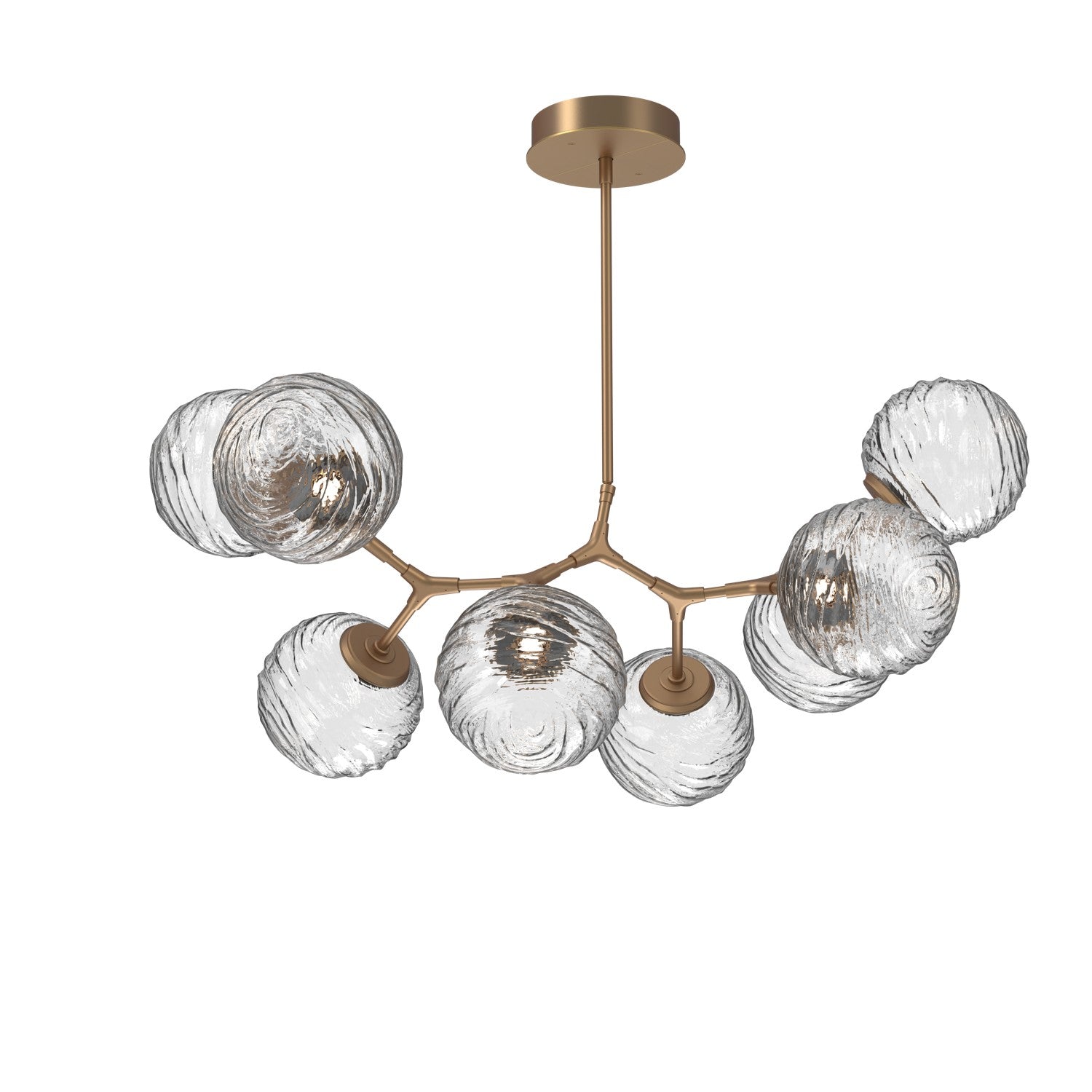 Hammerton Studio - PLB0092-BB-NB-C-001-L3 - LED Pendant - Gaia - Novel Brass